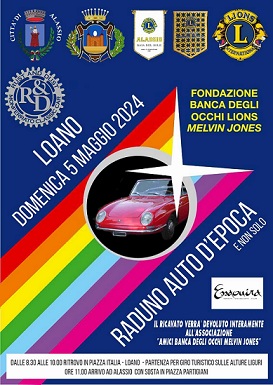 Raduno d'auto d'Epoca - Domenica 5 maggio 2024